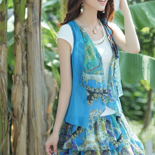 Korean version of Slim chiffon two-piece L192
